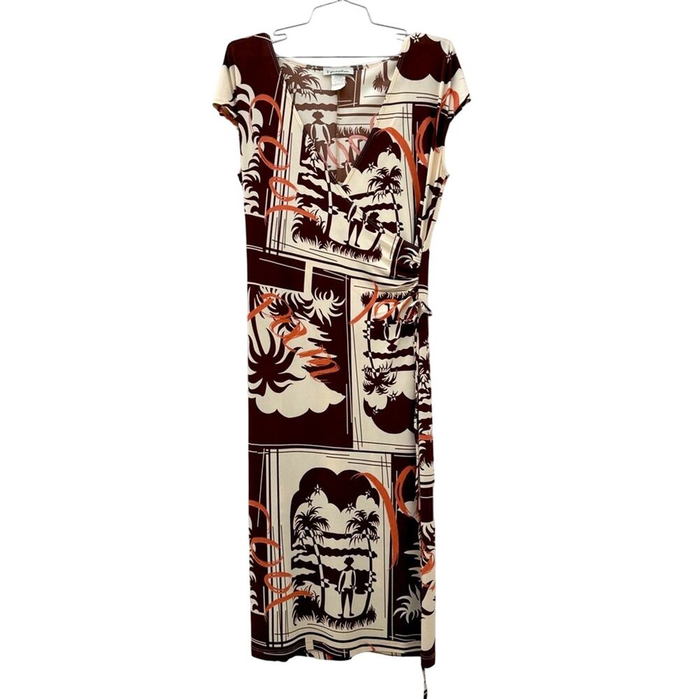 Y2K wrap dress